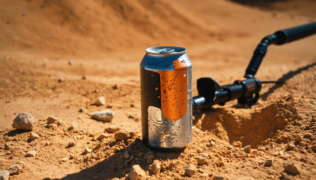 metal detectors detect aluminum