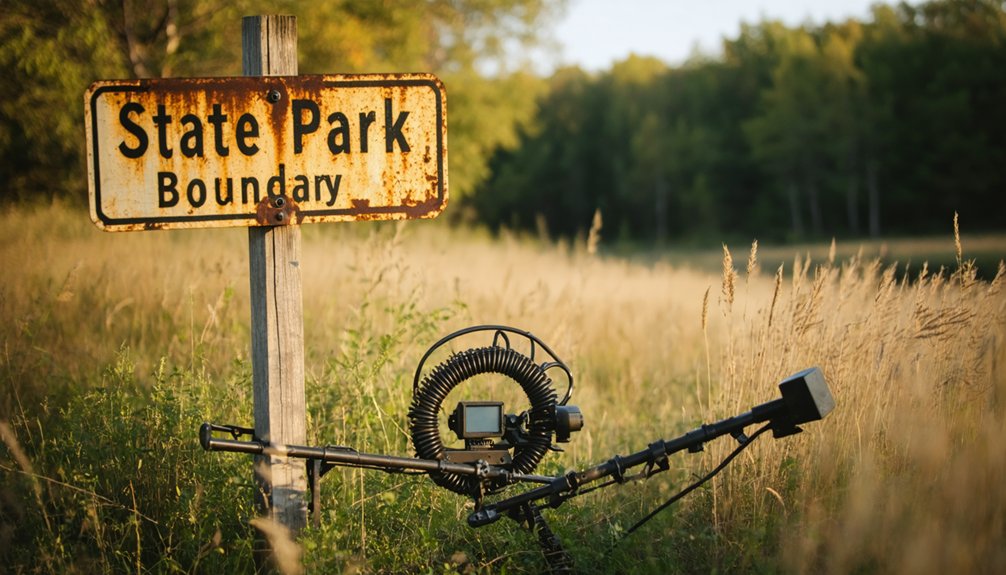 minnesota parks detect restrictions