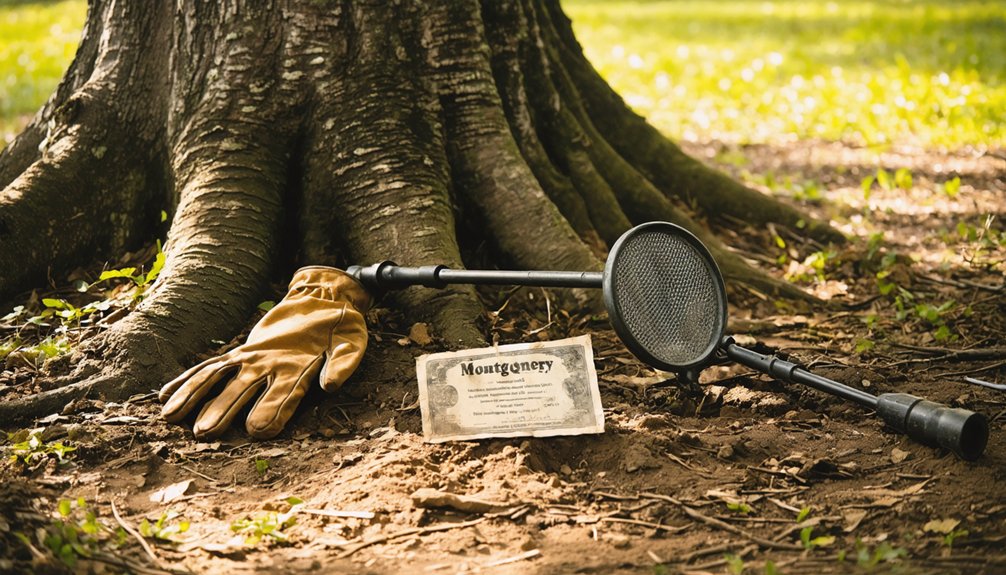 montgomery metal detecting regulations