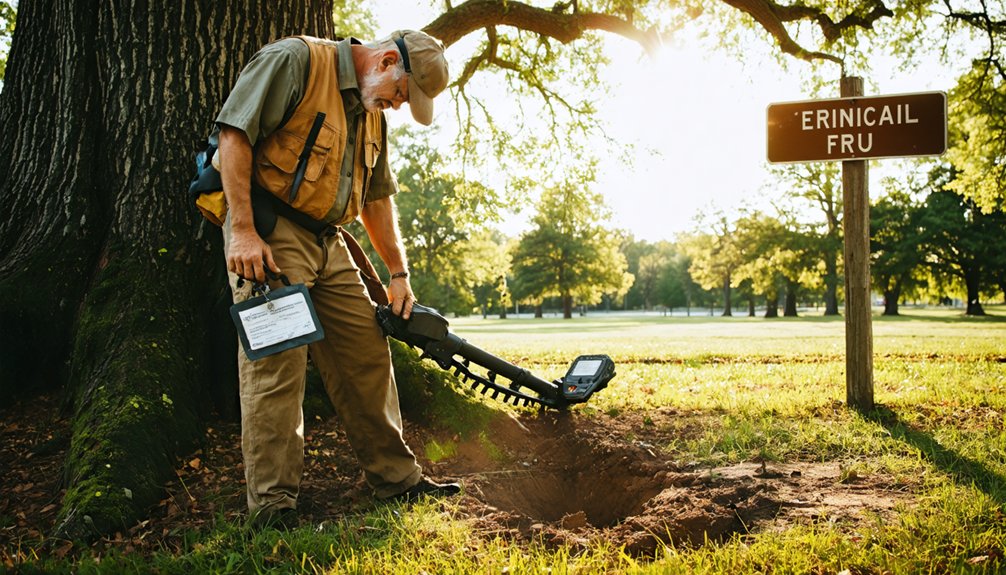 mountain home metal detecting regulations