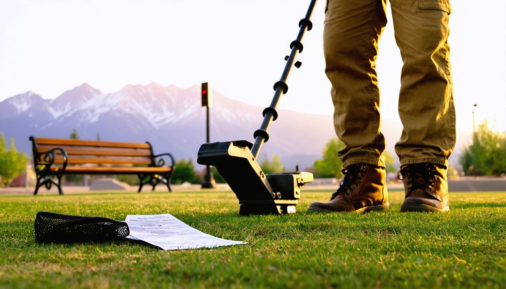 murray metal detecting rules