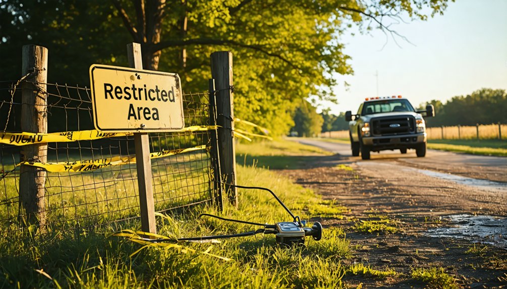 no detecting near new castle