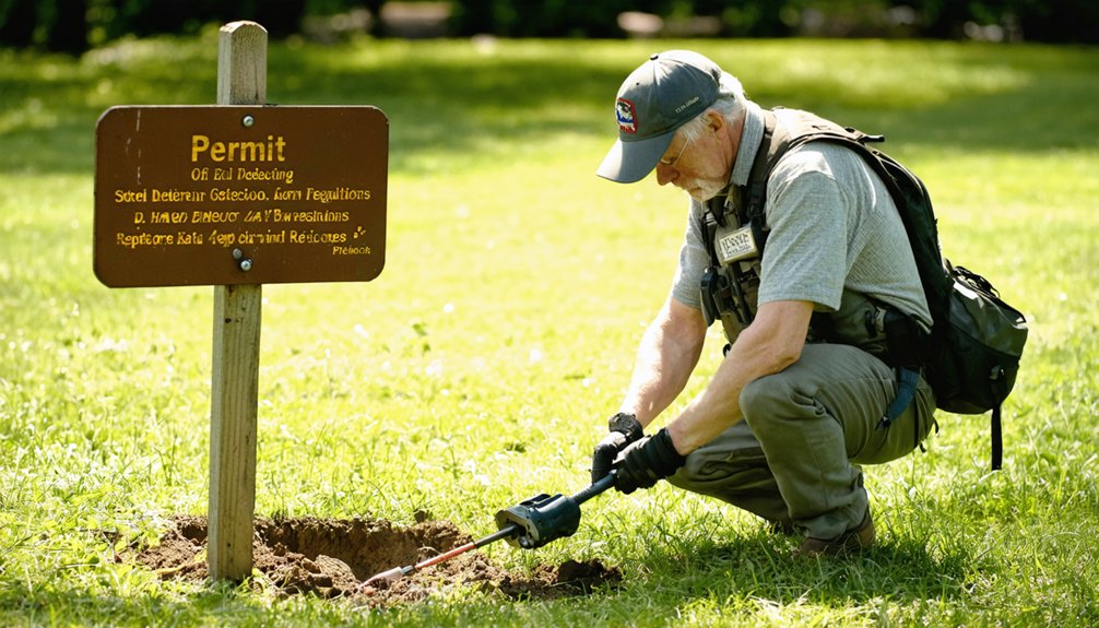 no digging allowed here