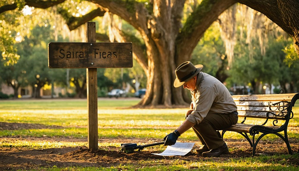 no digging in parks
