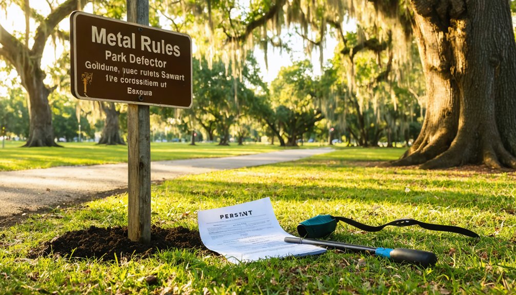 no digging tools allowed