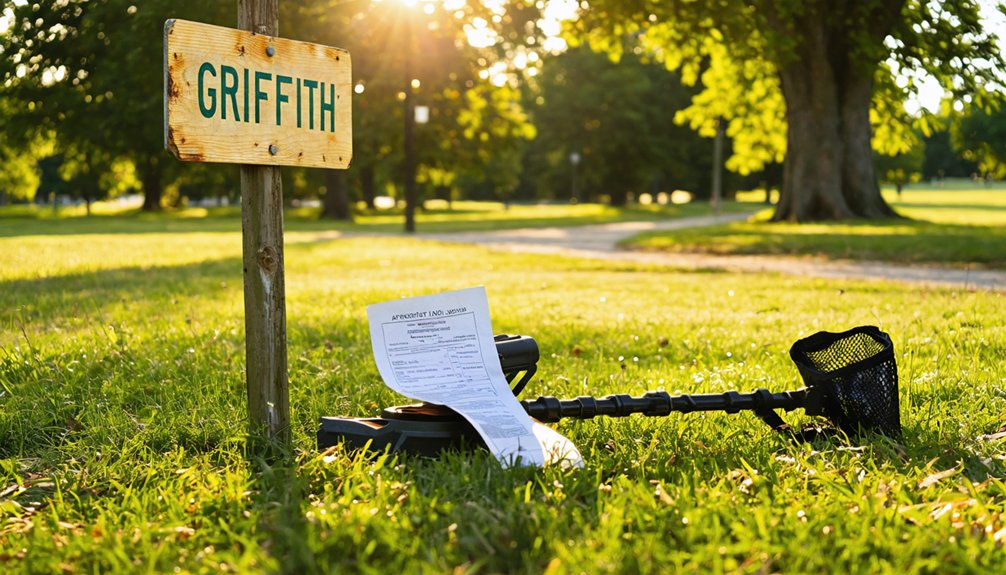 obtain metal detecting permits