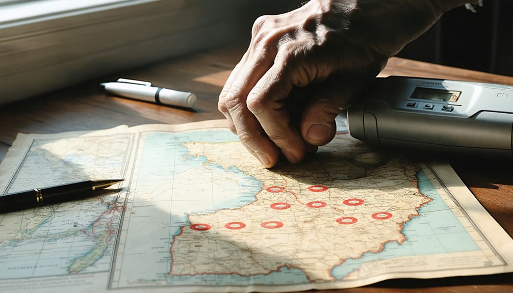 obtain permits before searching