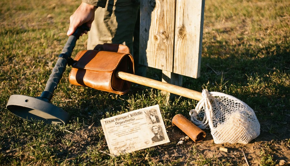 obtain tpwd metal detecting permit