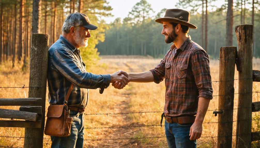 obtain written land permission