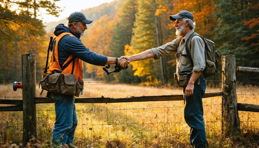 obtain written landowner permission