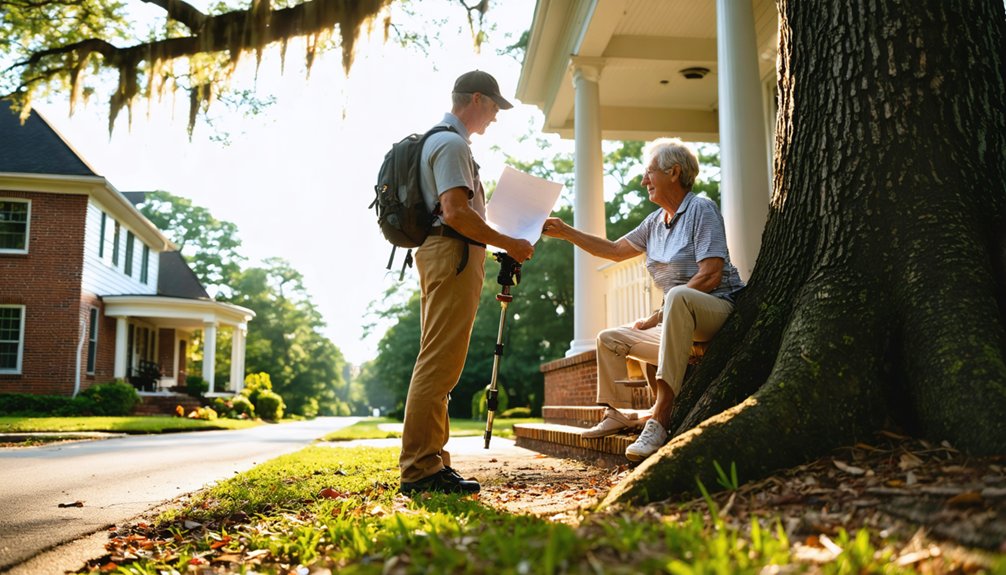 obtain written landowner permission