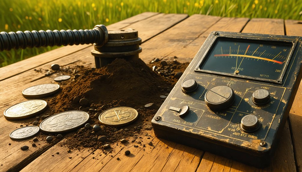 optimal coin relic detection frequencies