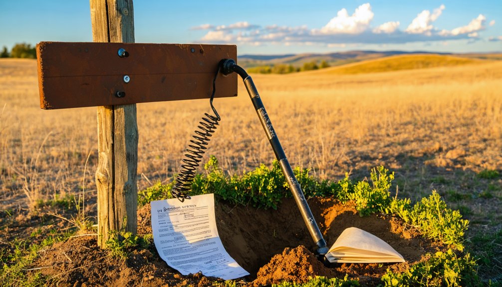 park digging restrictions and rules