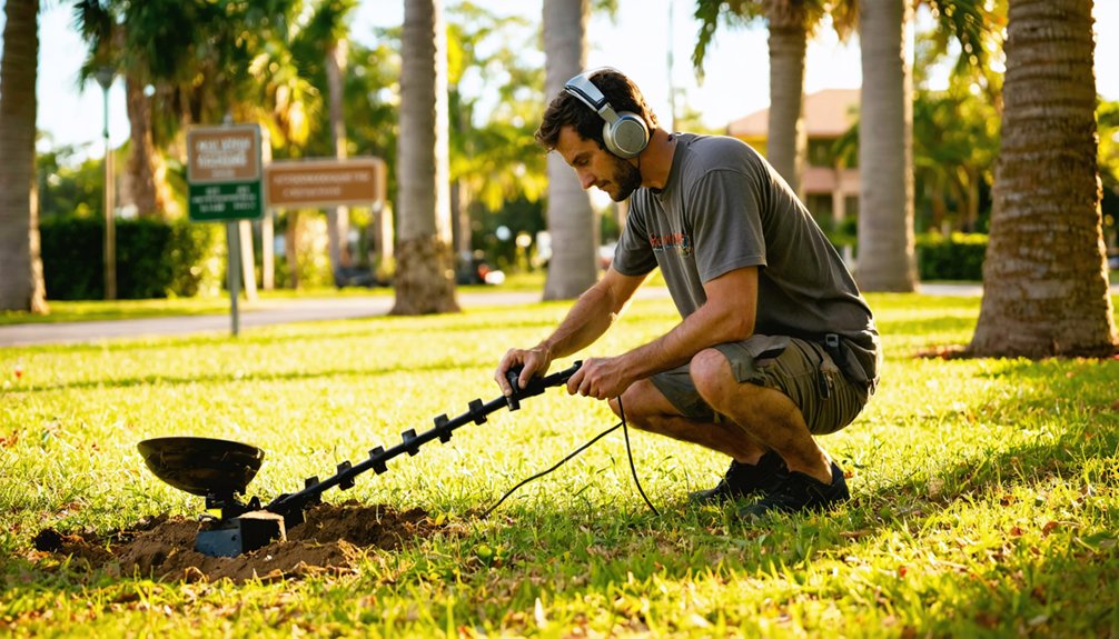 parkland metal detecting regulations