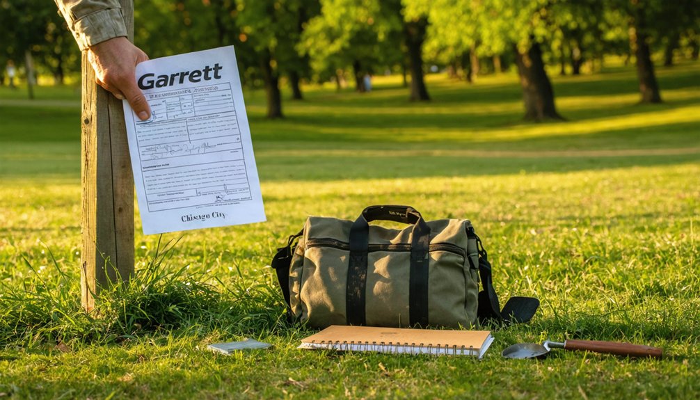 permits needed before detecting