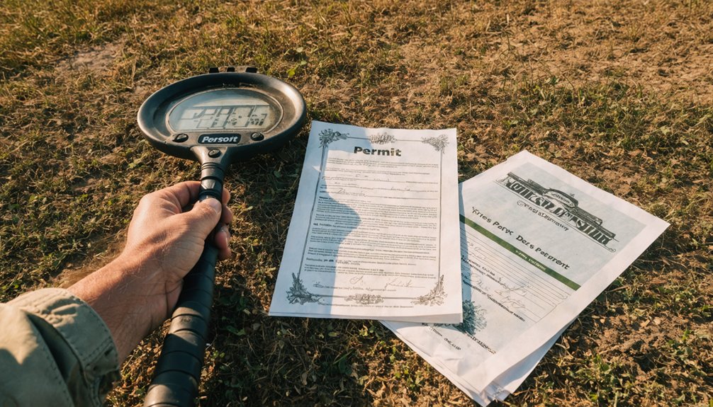 permits required for detecting