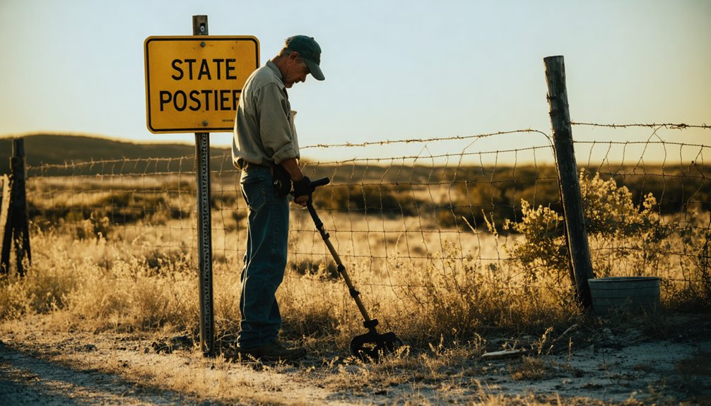 permits required for metal detecting