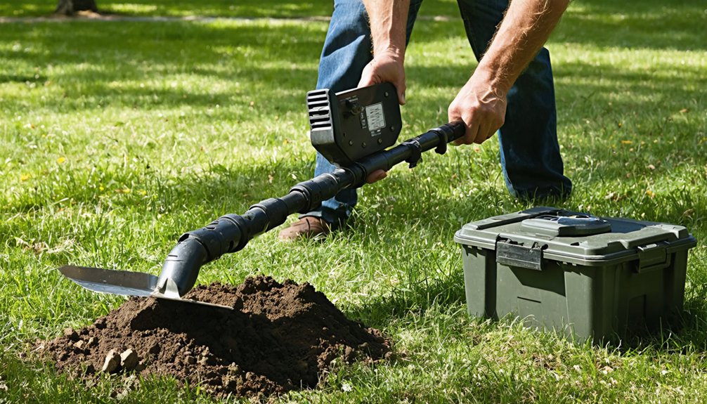 permitted digging tools and conditions