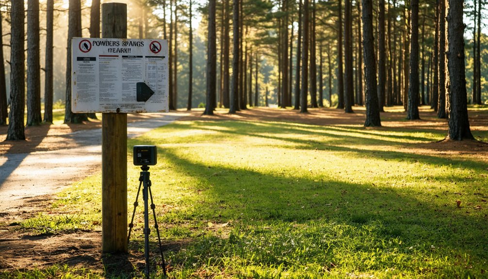 permitted in parks with permission