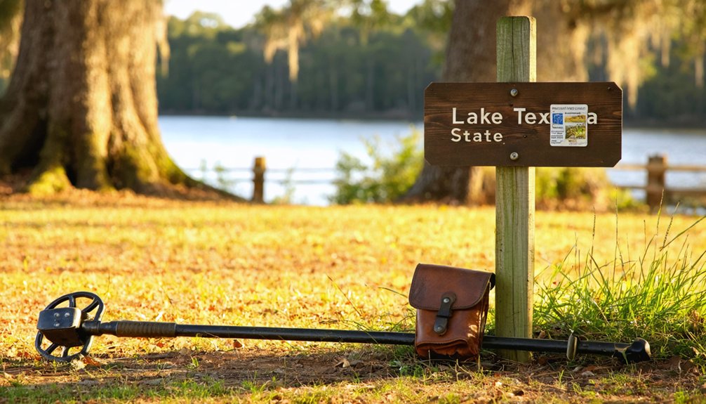 permitted metal detecting areas