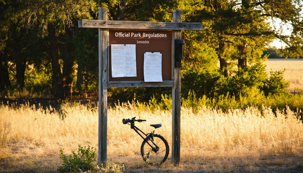 permitted park detecting regulations