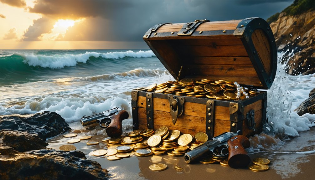 pirate ship treasure adventure