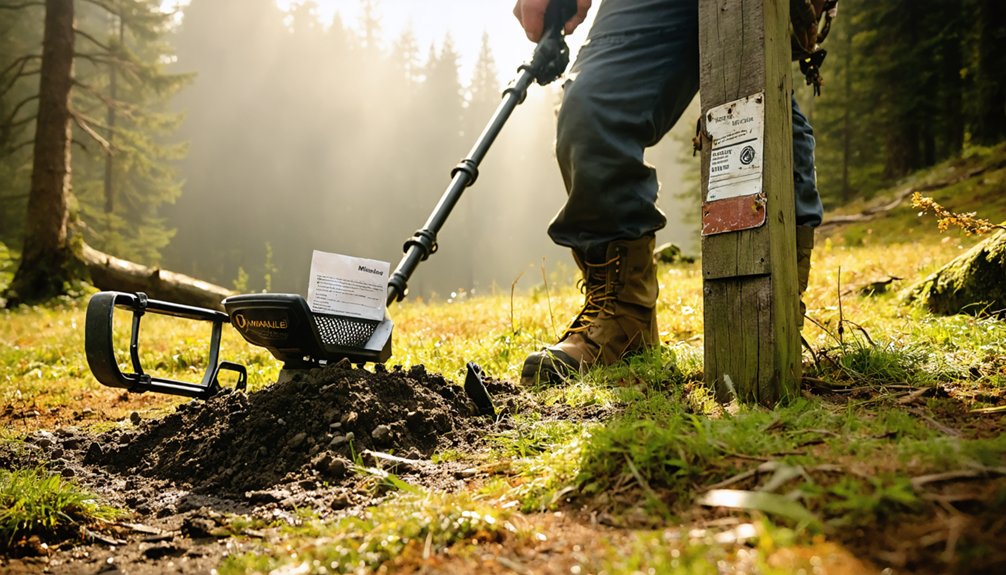 portland metal detecting permits