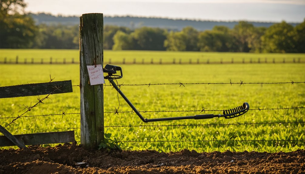 private land detection permissions