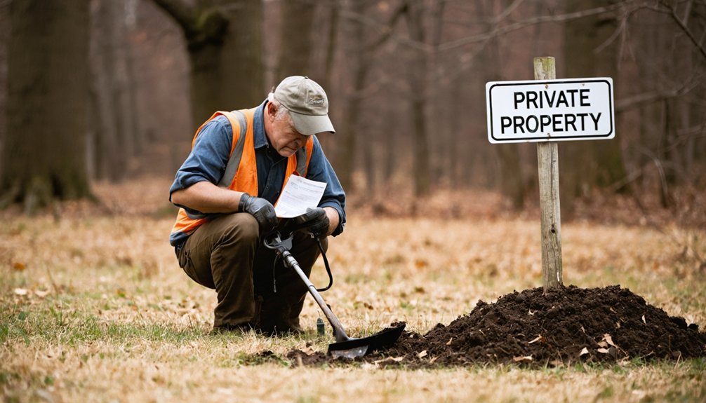 private land permission required