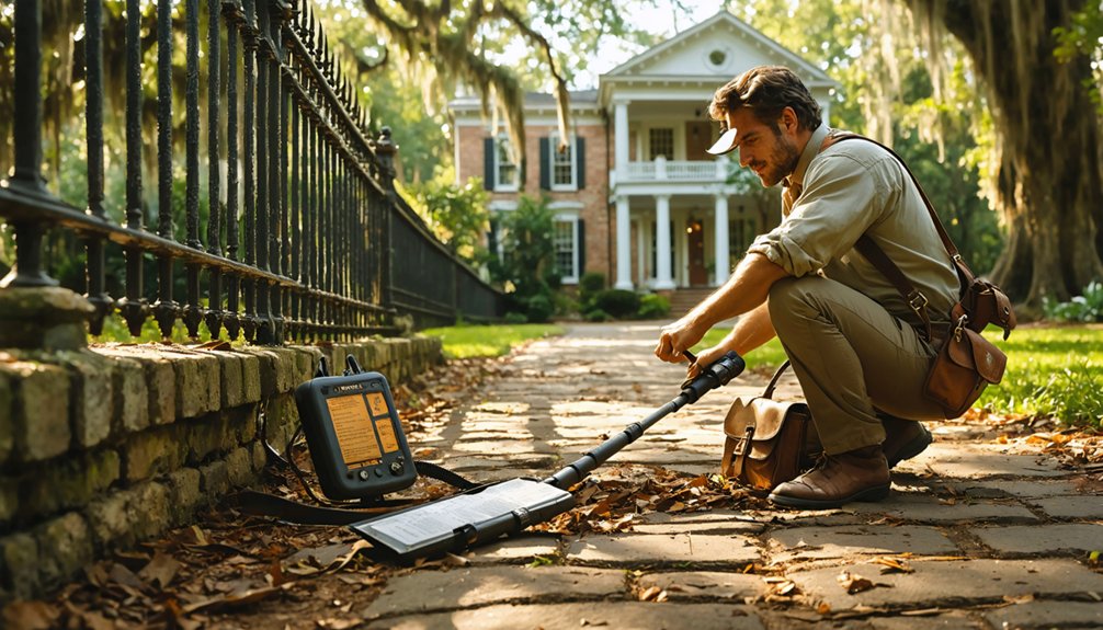 private property metal detecting