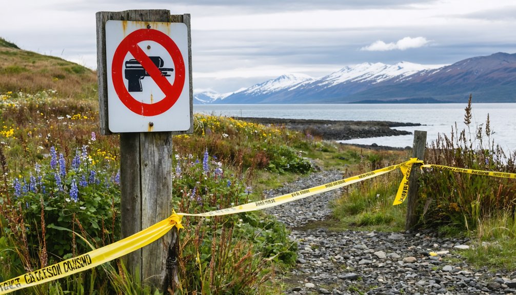 prohibited detection areas and laws