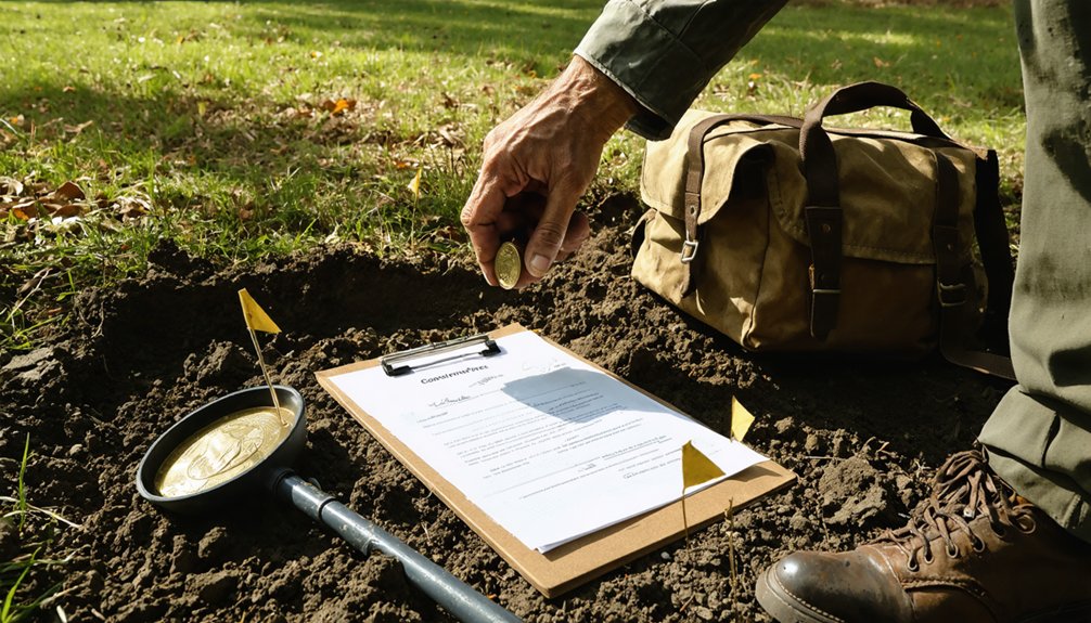 proper metal detecting protocol