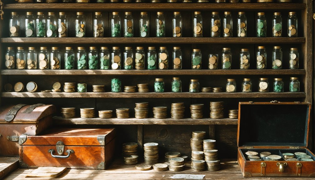 proper storage preserves coins