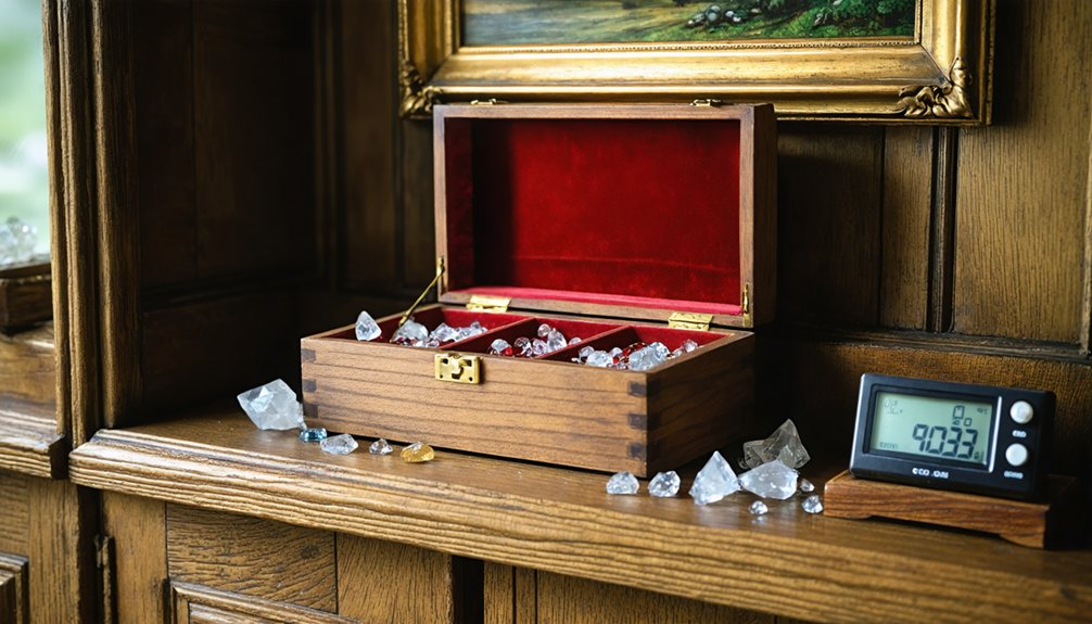 protect gems from moisture and heat