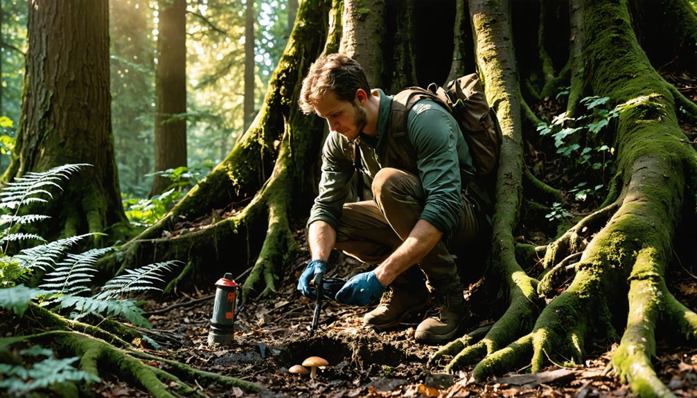 protecting forests while detecting