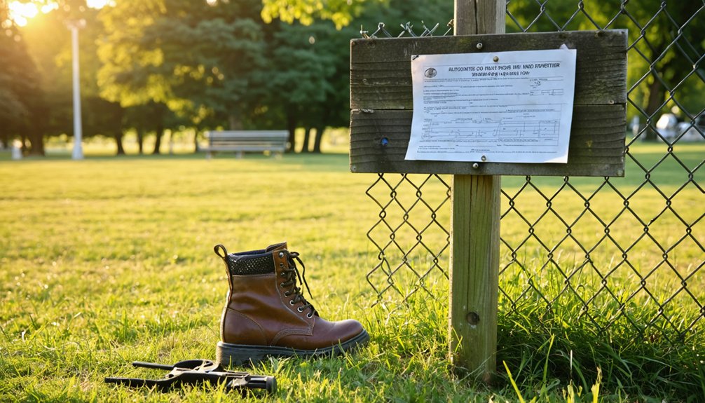 public land detection restrictions