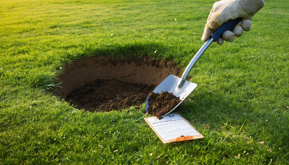 refill holes follow digging rules