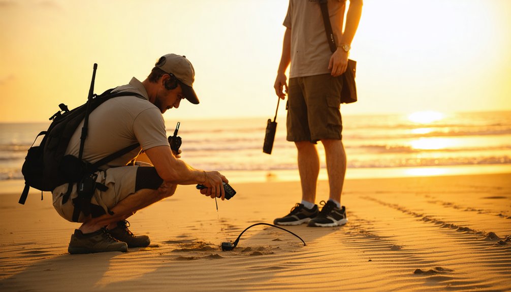 reliable communication for metal detecting