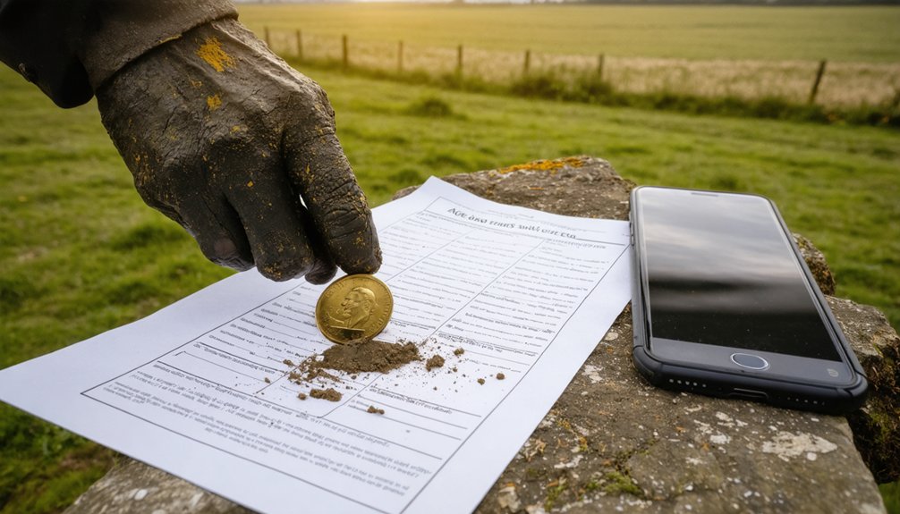 report treasure finds legally