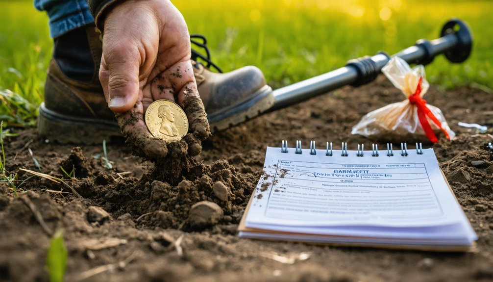 report valuable finds promptly