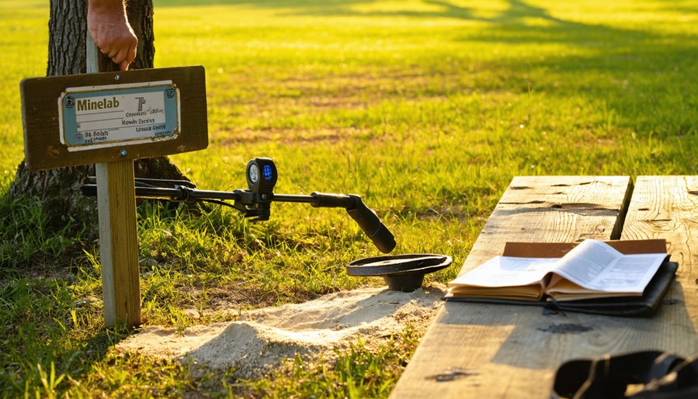research park metal detecting rules