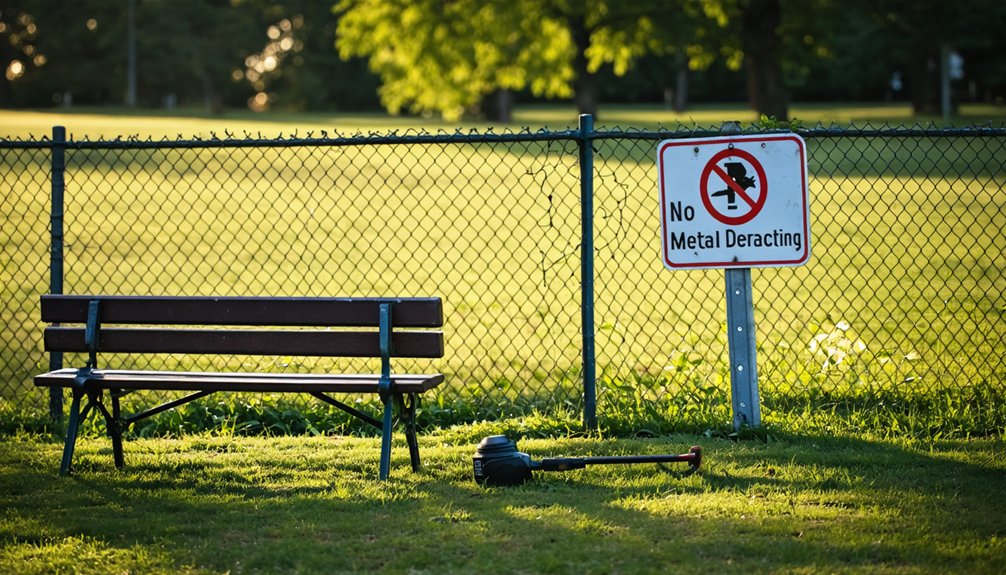 respect metal detecting boundaries