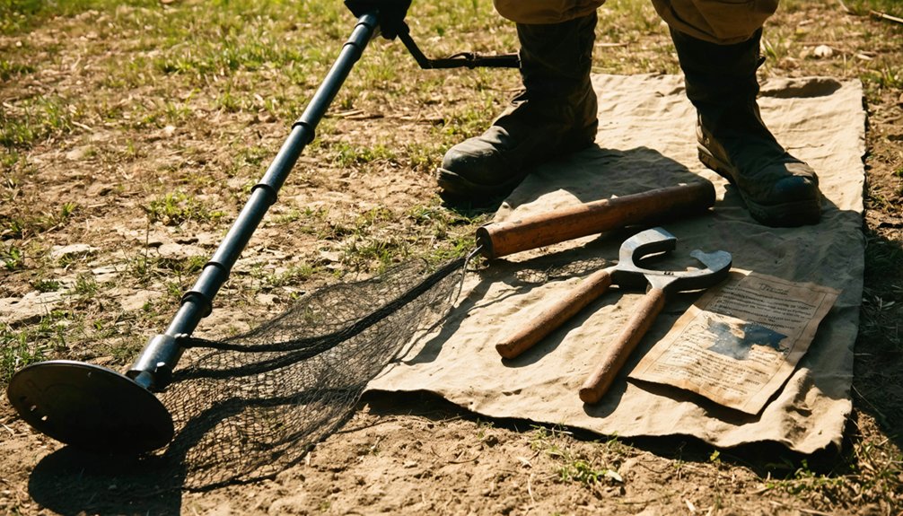 respectful historical metal detecting