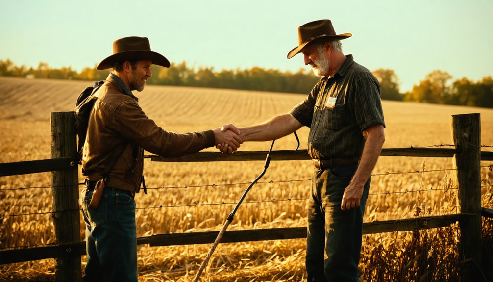 respectful professional landowner approach