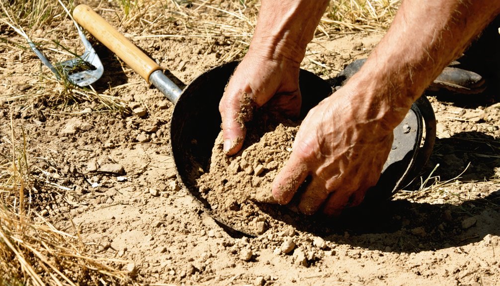 responsible digging and refilling