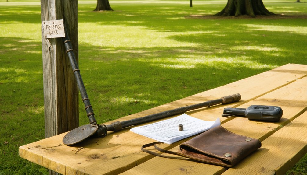 responsible metal detecting practices