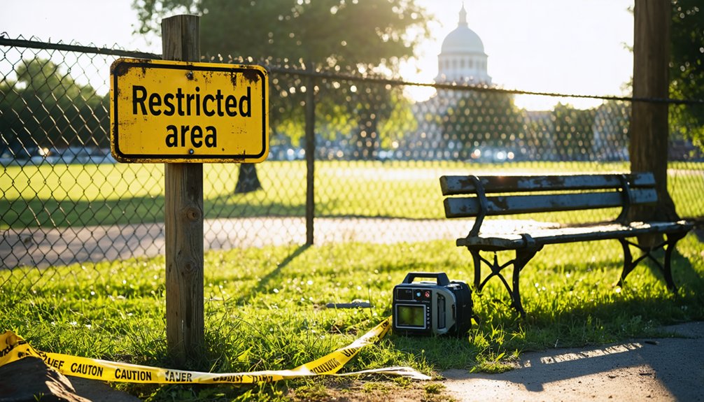 restricted areas before digging