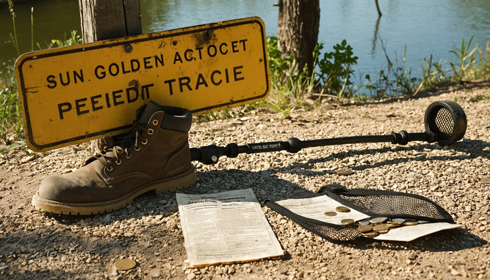 restricted metal detecting zones
