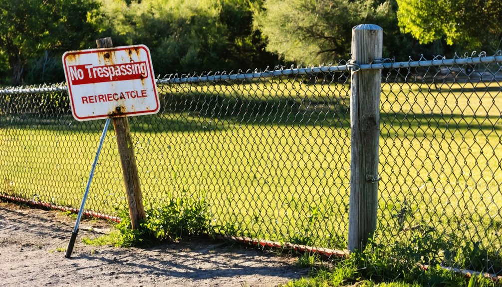 restricted metal detecting zones