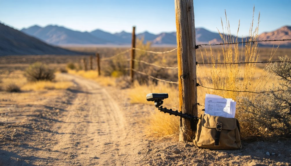 restricted metal detecting zones